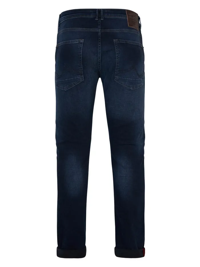 Men Jeans Petrol Industries Seaham Classic Slim Fit Midnight Blue