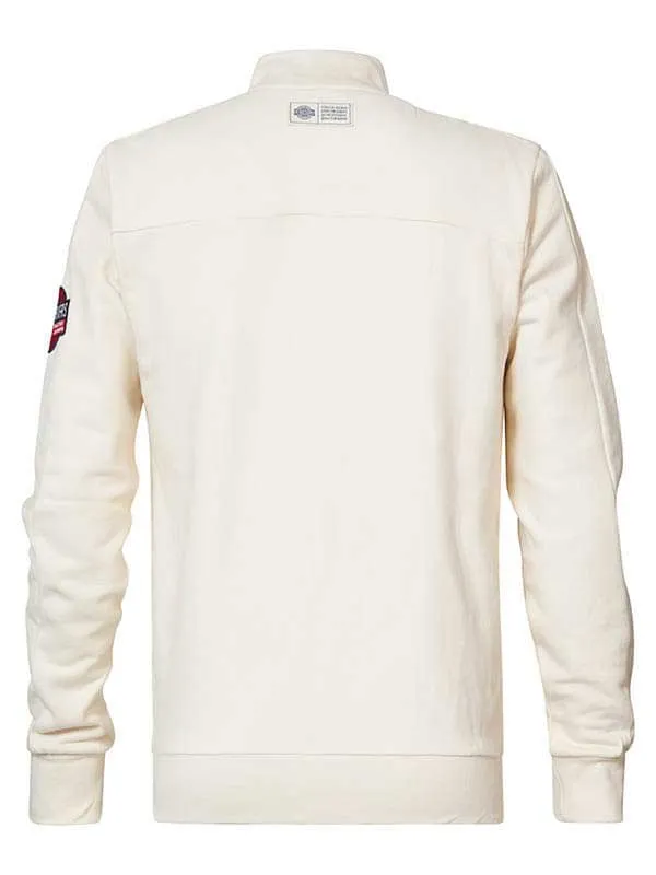 Men Knits and Sweats Petrol Industries Comfortable Cardigan Sky White