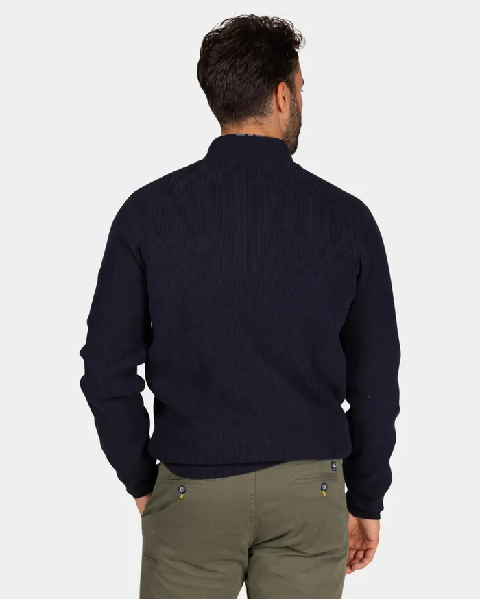 Men Knitwear NZA New Zealand Auckland Dark Blue Chenille HalfZip Sweater 8211 Winter Navy Men Knitwear NZA New Zealand Auckland Dark Blue Chenille HalfZip Sweater 8211 Winter Navy