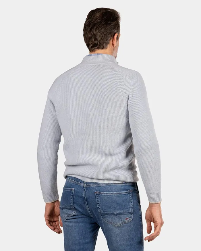 Men Knitwear NZA New Zealand Auckland Light Blue Knitted Half Zip Pullover 8211 Phantom Blue Men Knitwear NZA New Zealand Auckland Light Blue Knitted Half Zip Pullover 8211 Phantom Blue