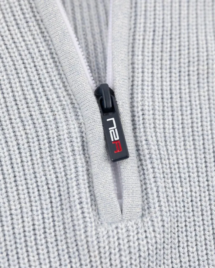 Men Knitwear NZA New Zealand Auckland Light Blue Knitted Half Zip Pullover 8211 Phantom Blue Men Knitwear NZA New Zealand Auckland Light Blue Knitted Half Zip Pullover 8211 Phantom Blue