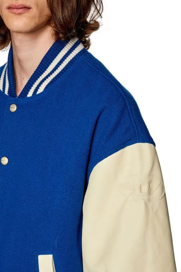 Men LFranz Blue Diesel Outerwear And Jackets Men LFranz Blue Diesel Outerwear And Jackets