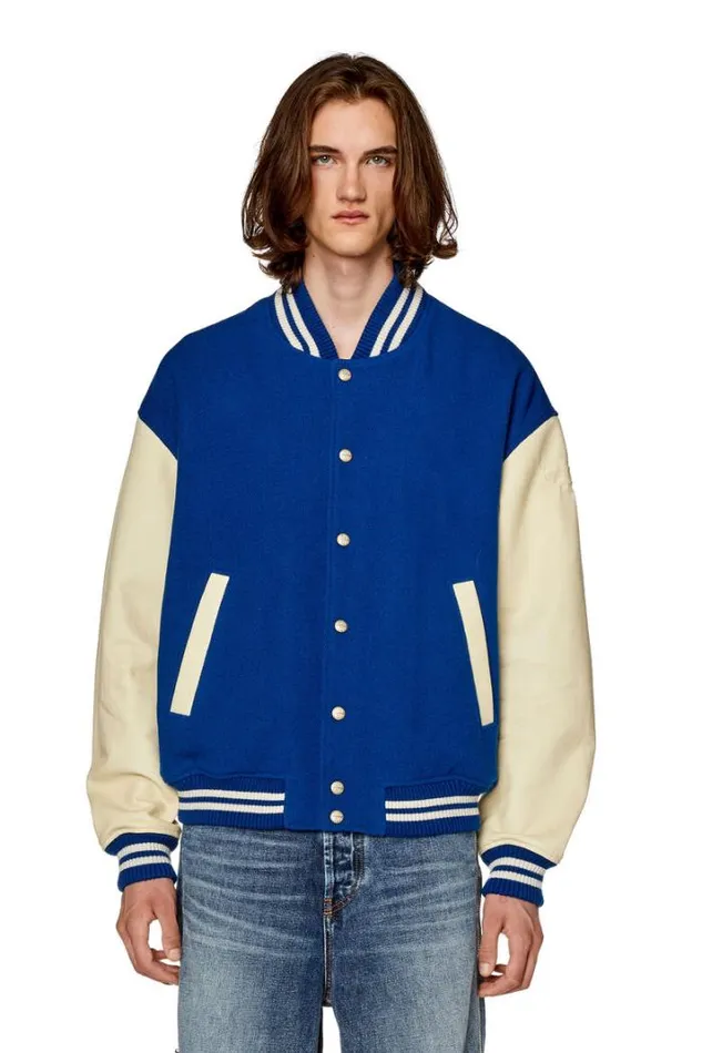 Men LFranz Blue Diesel Outerwear And Jackets Men LFranz Blue Diesel Outerwear And Jackets