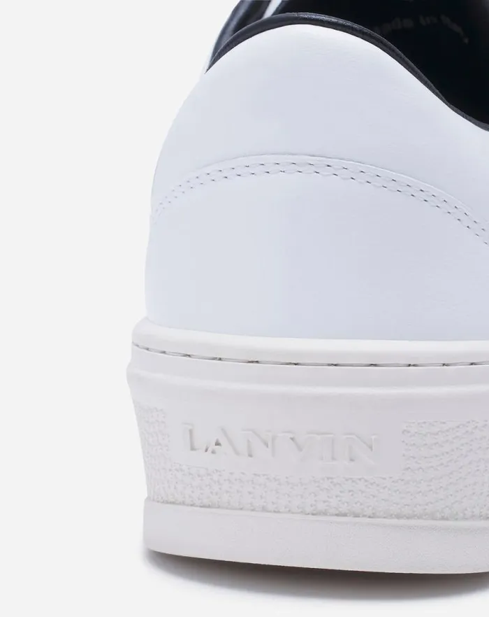 Men Lanvin Sneakers Cash By Lanvin Sneakers In Leather White Men Lanvin Sneakers Cash By Lanvin Sneakers In Leather White