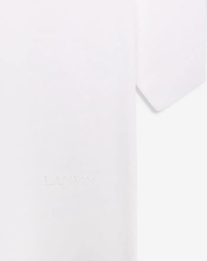 Men Lanvin Tshirts and Polos Classic Polo Shirt Optical White
