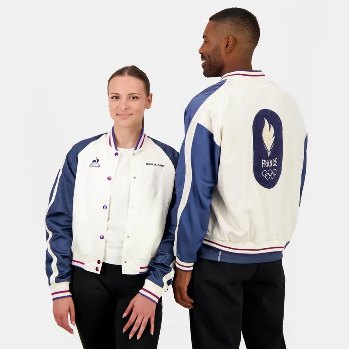 Men Le Coq Sportif Jackets France039s Olympic Team Bomber