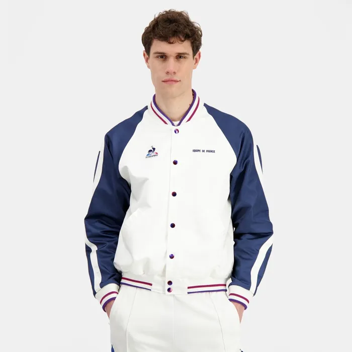 Men Le Coq Sportif Jackets France039s Olympic Team Bomber