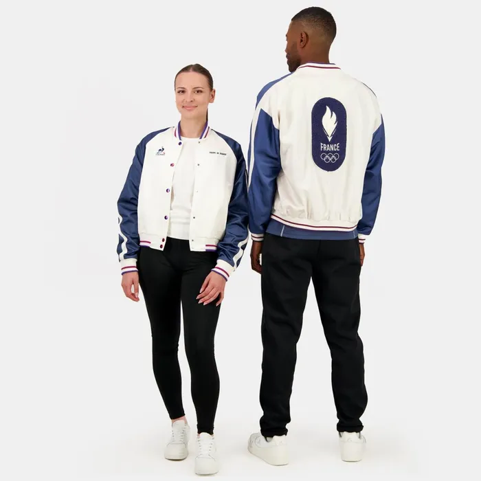 Men Le Coq Sportif Jackets France039s Olympic Team Bomber