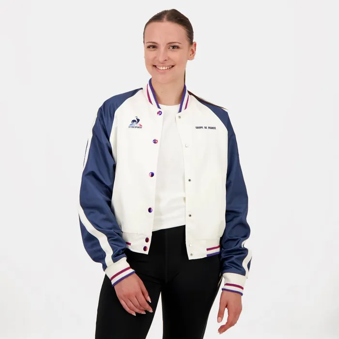 Men Le Coq Sportif Jackets France039s Olympic Team Bomber