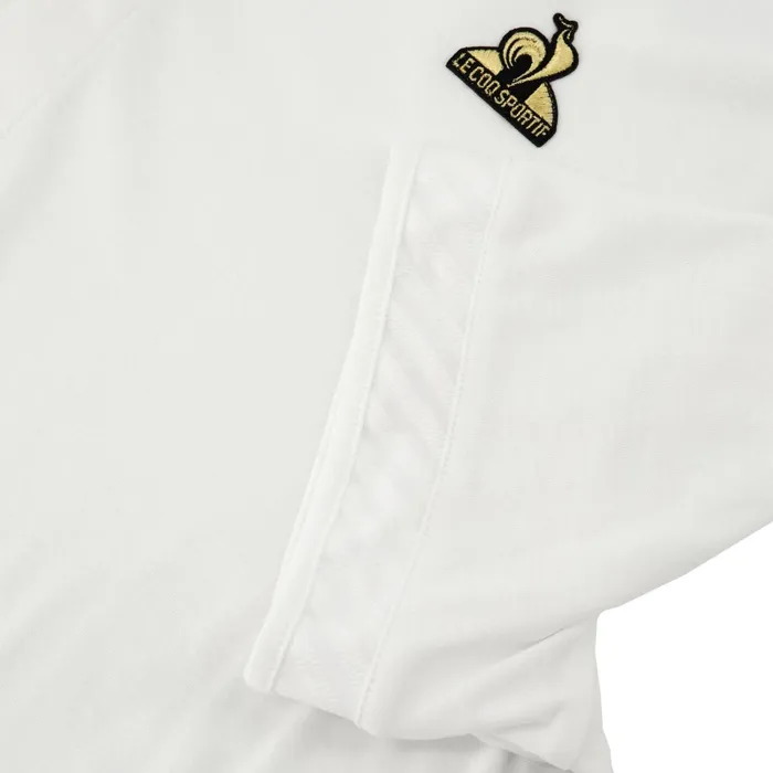 Men Le Coq Sportif Polos Shirts Coq D039or Shirt Manches Courtes Marshmallow
