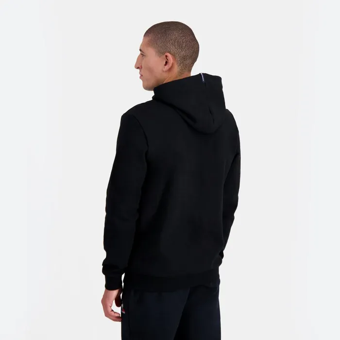 Men Le Coq Sportif Sweatshirts Essentiels Hoodie Black Men Le Coq Sportif Sweatshirts Essentiels Hoodie Black