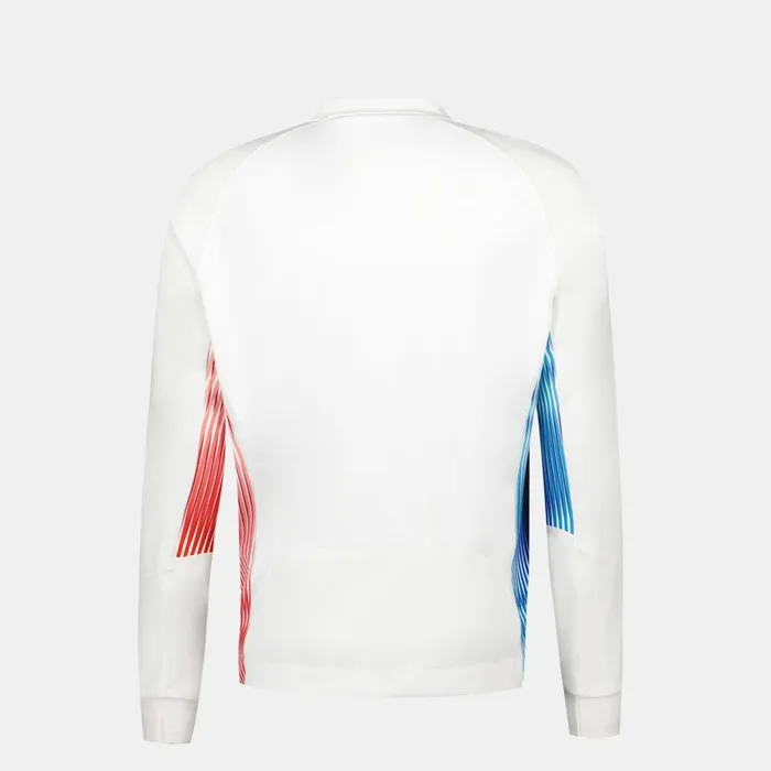Men Le Coq Sportif Sweatshirts France039s Olympic Team Sweat Zipp quipe De France Homme Marshmallow
