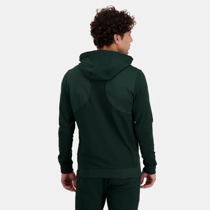 Men Le Coq Sportif Sweatshirts Training Performance Hoodie Scarab Men Le Coq Sportif Sweatshirts Training Performance Hoodie Scarab