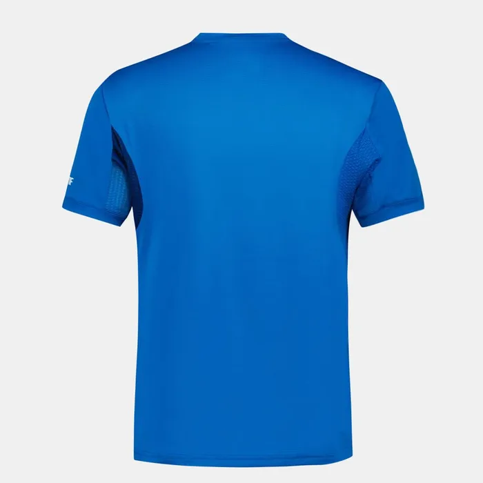 Men Le Coq Sportif Tshirts And Tops Performance Tennis TShirt Lapis Blue