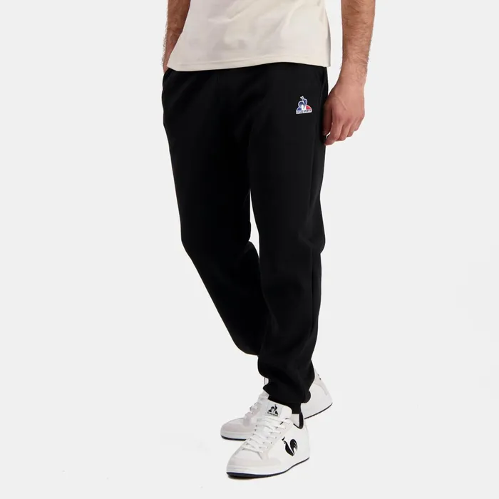 Men Le Coq Sportif Trousers And Joggers Essentiels Pantalon Loose Noir Homme Black Men Le Coq Sportif Trousers And Joggers Essentiels Pantalon Loose Noir Homme Black