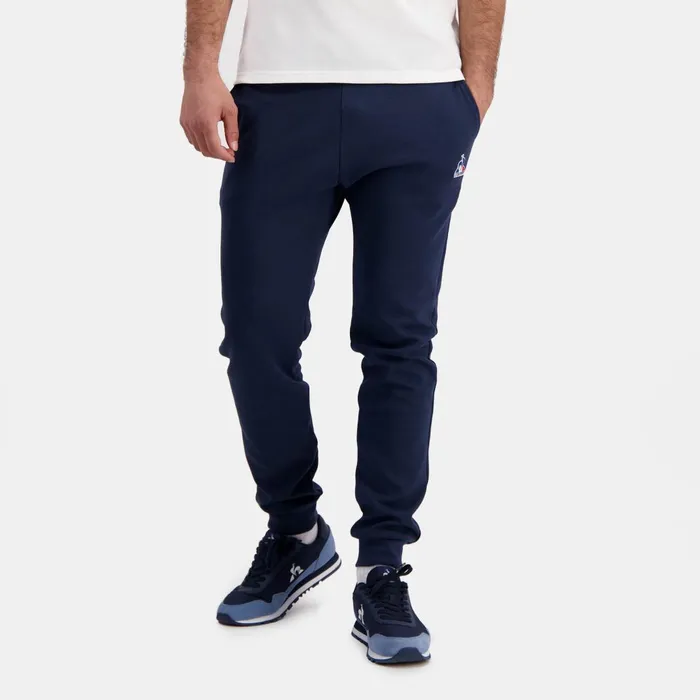 Men Le Coq Sportif Trousers And Joggers Essentiels Pantalon Slim Bleu Marine Homme Dress Blues Men Le Coq Sportif Trousers And Joggers Essentiels Pantalon Slim Bleu Marine Homme Dress Blues