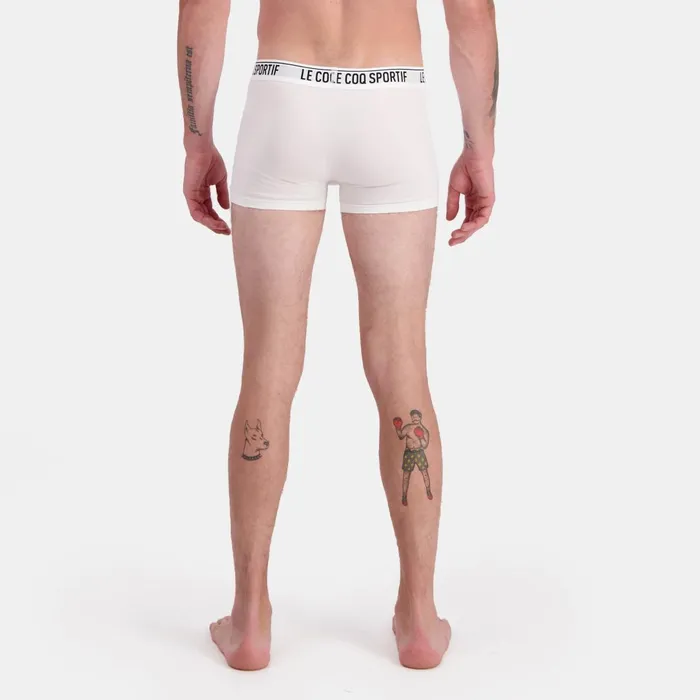 Men Le Coq Sportif Underwear Lot 2 Boxers Homme New Optical Whiteblack Men Le Coq Sportif Underwear Lot 2 Boxers Homme New Optical Whiteblack