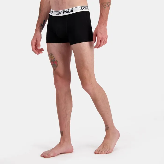 Men Le Coq Sportif Underwear Lot 2 Boxers Homme New Optical Whiteblack Men Le Coq Sportif Underwear Lot 2 Boxers Homme New Optical Whiteblack