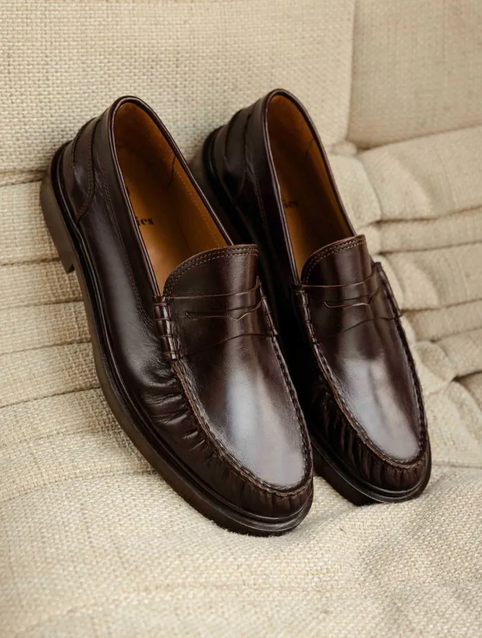 Men Loafers Bobbies Allen Irish Coffee