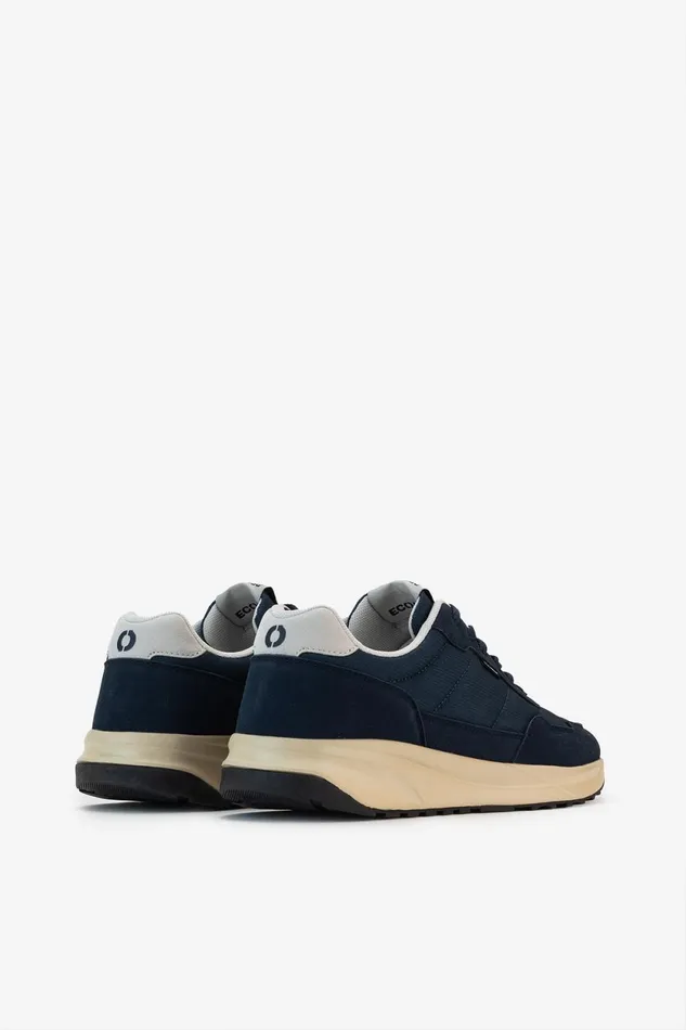 Men Navy Blue Jun Trainers Ecoalf Sneakers
