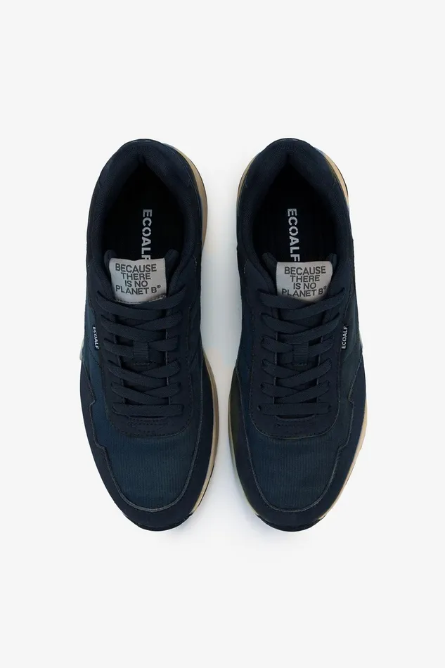 Men Navy Blue Jun Trainers Ecoalf Sneakers