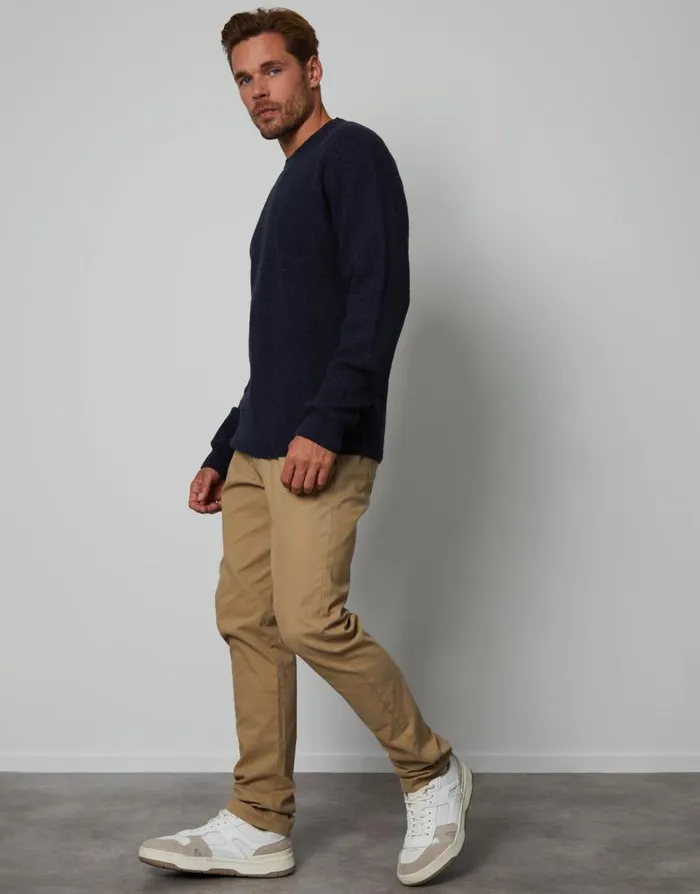 Men Navy Knitted Crew Neck Jumper Threadbare Jumpers Men Navy Knitted Crew Neck Jumper Threadbare Jumpers