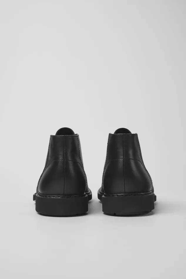 Men Neuman Black Ankle Boot Camper Ankle Boots