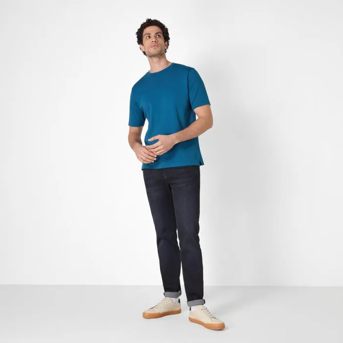 Men Oliver Sweeney T Shirts and Polos Palmela Petrol Men Oliver Sweeney T Shirts and Polos Palmela Petrol