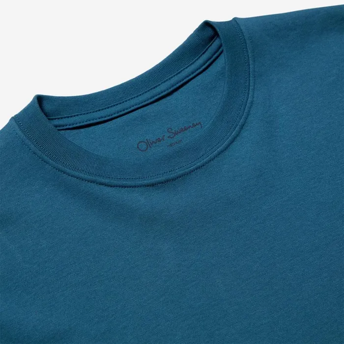 Men Oliver Sweeney T Shirts and Polos Palmela Petrol Men Oliver Sweeney T Shirts and Polos Palmela Petrol