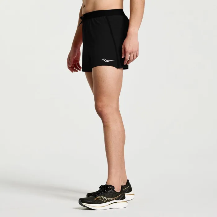 Men Outpace 3034 Short Black Saucony Bottoms