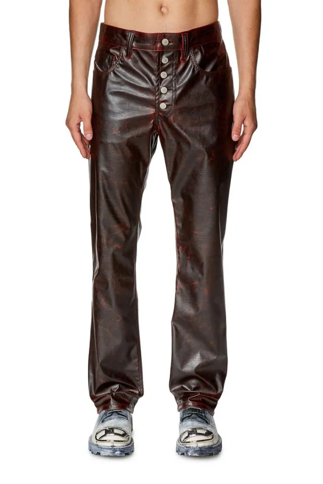 Men PRevol Red Diesel Trousers And Shorts Men PRevol Red Diesel Trousers And Shorts