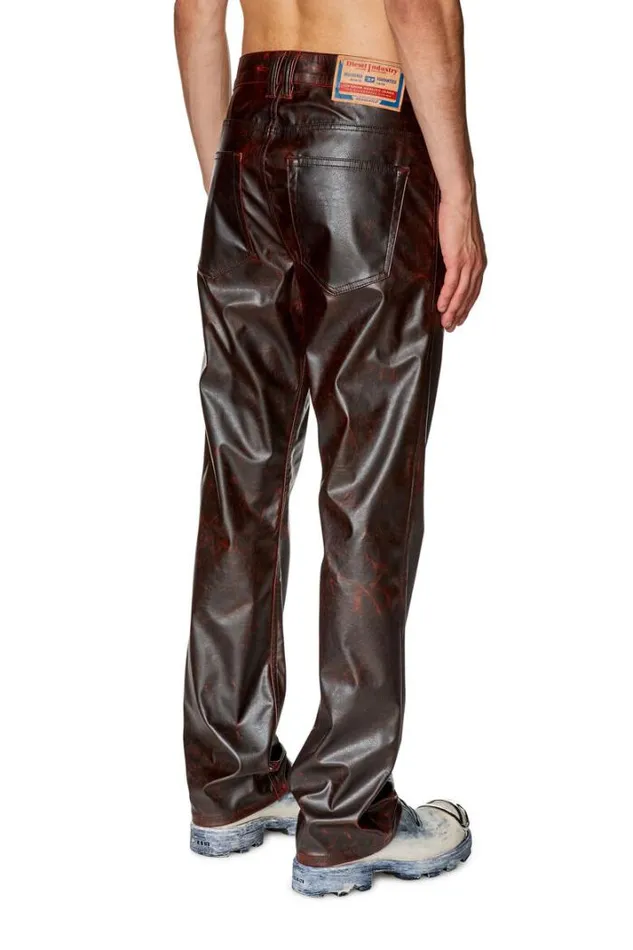 Men PRevol Red Diesel Trousers And Shorts Men PRevol Red Diesel Trousers And Shorts