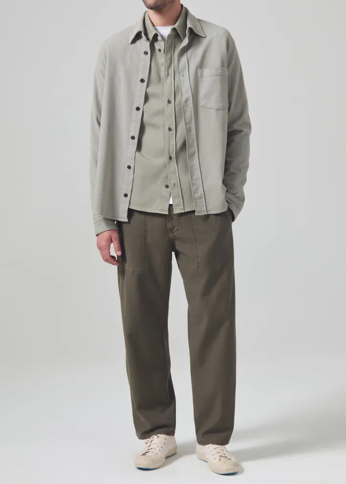 Men Pants Citizens Of Humanity Hayden Relaxed Utility Pant In Tea Leaf