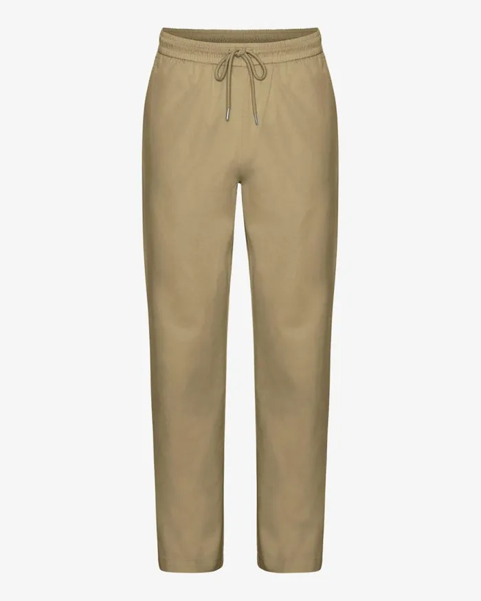 Men Pants Colorful Standard Organic Twill Pants Desert Khaki