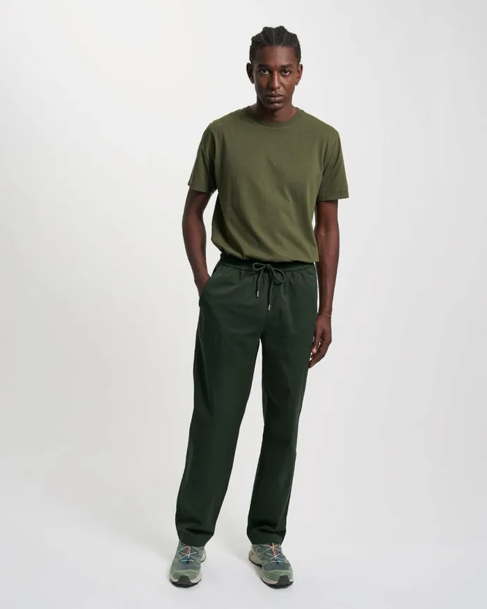 Men Pants Colorful Standard Organic Twill Pants Hunter Green