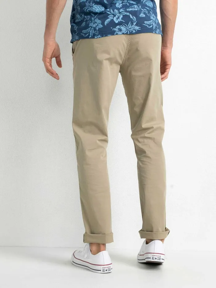 Men Pants Petrol Industries Chino Trousers Wild Dessert