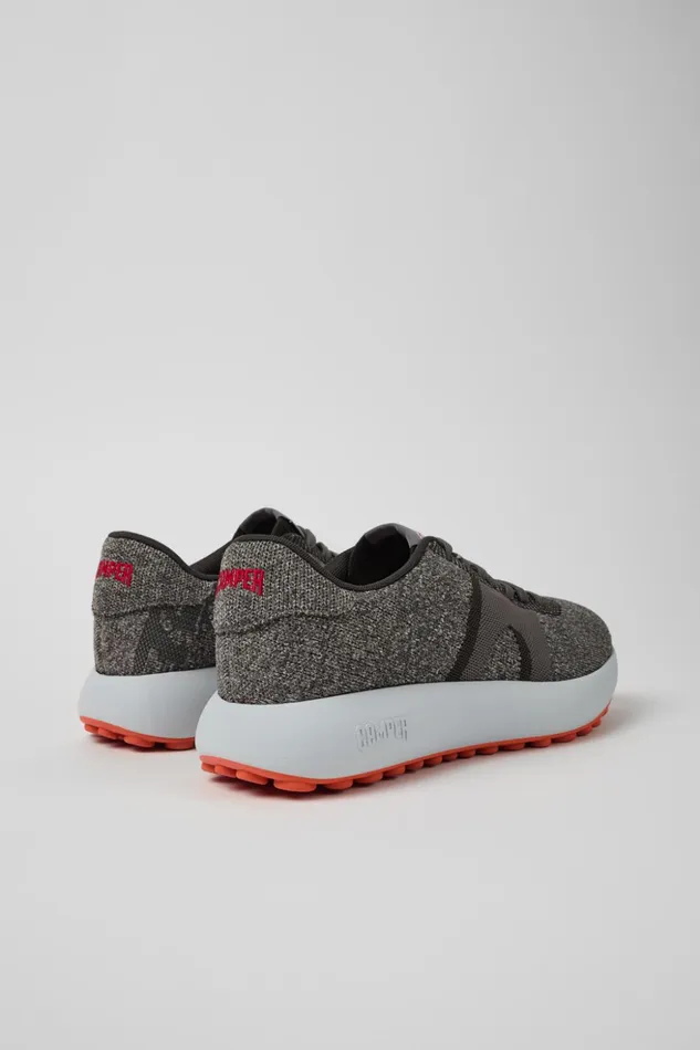 Men Pelotas Athens Gray Textile Sneaker Camper Non Leather Shoes Men Pelotas Athens Gray Textile Sneaker Camper Non Leather Shoes