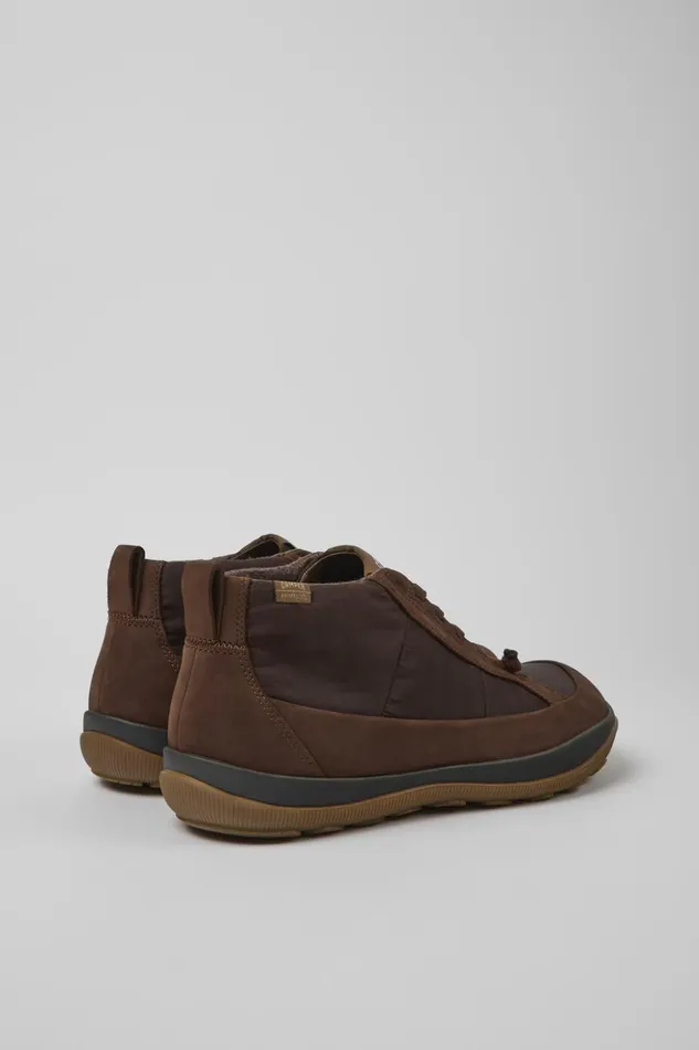Men Peu Pista Brown Ankle Boots Camper Ankle Boots Men Peu Pista Brown Ankle Boots Camper Ankle Boots