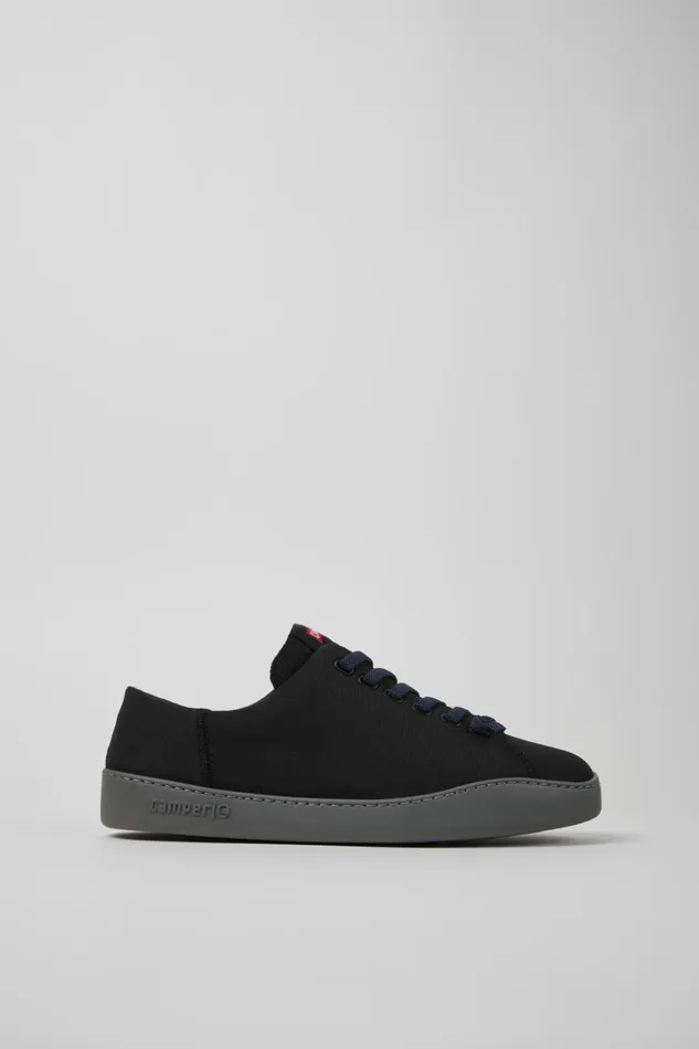 Men Peu Touring Black Recycled PET Sneakers Camper Sneakers Men Peu Touring Black Recycled PET Sneakers Camper Sneakers