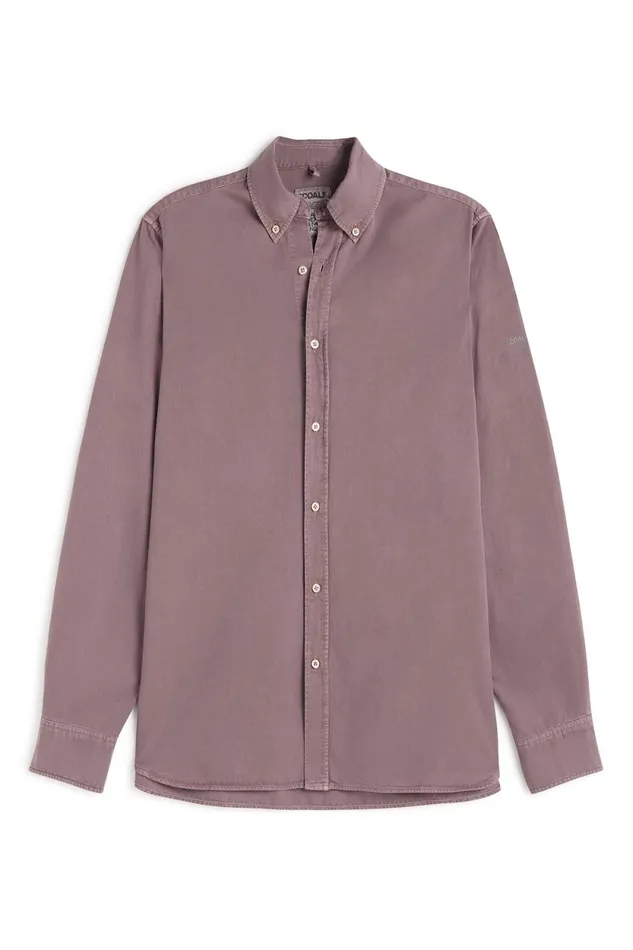 Men Purple Antejo Shirt Ecoalf Shirts