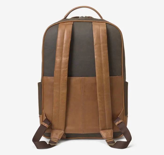 Men Rhodes Backpack Brown Antique Cottontan Full Grain JohnstonandMurphy Backpacks and Briefcases Men Rhodes Backpack Brown Antique Cottontan Full Grain JohnstonandMurphy Backpacks and Briefcases