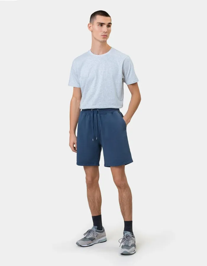 Men Shorts Colorful Standard Classic Organic Sweatshorts Navy Blue
