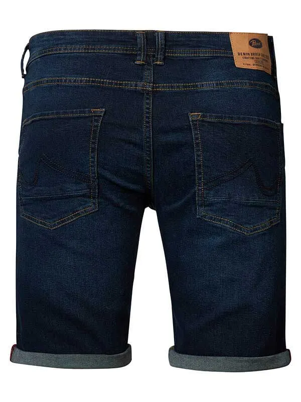 Men Shorts Petrol Industries Bullseye Denim Shorts Dark Blue