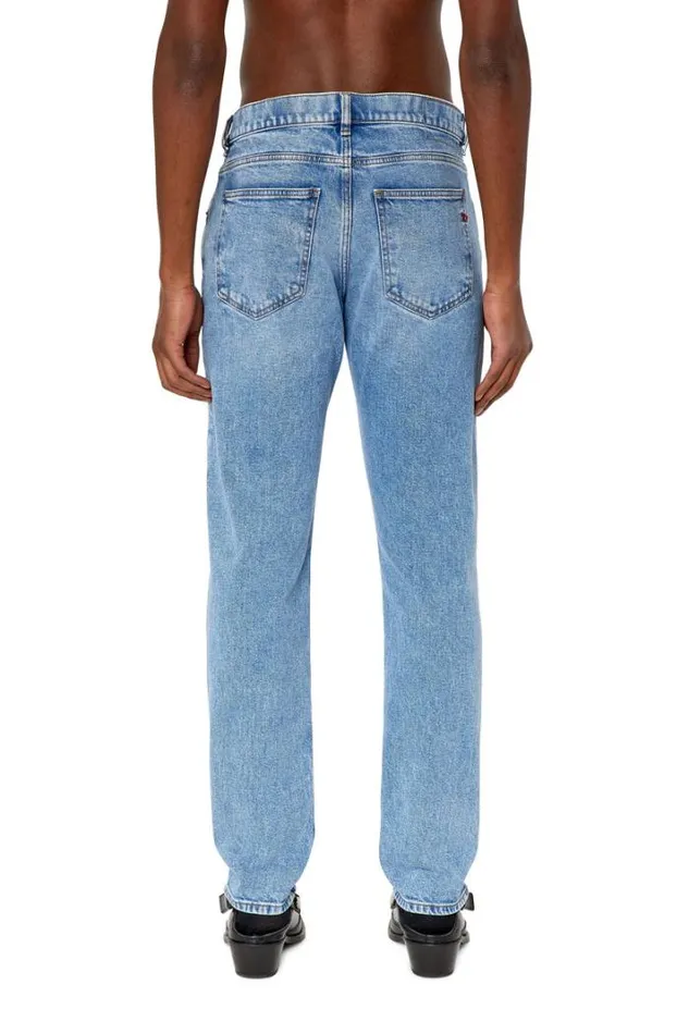 Men Slim Jeans 2019 DStrukt 9b92l Light Blue Diesel Slim Men Slim Jeans 2019 DStrukt 9b92l Light Blue Diesel Slim