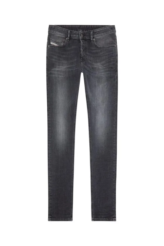 Men Slim Jeans DLuster 09g82 Blackdark Grey Diesel Slim Men Slim Jeans DLuster 09g82 Blackdark Grey Diesel Slim