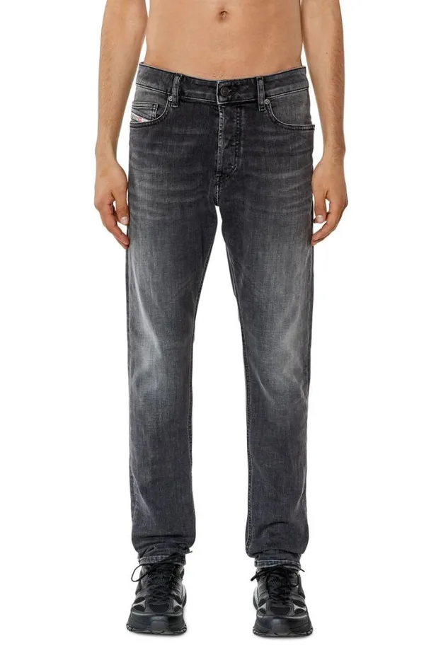Men Slim Jeans DLuster 09g82 Blackdark Grey Diesel Slim Men Slim Jeans DLuster 09g82 Blackdark Grey Diesel Slim