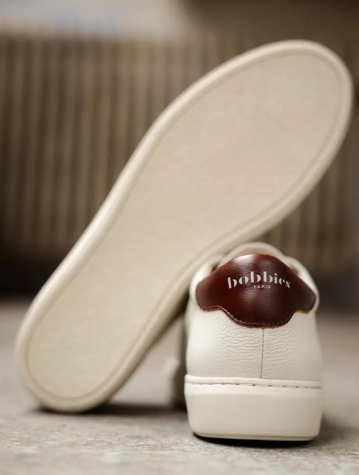 Men Sneakers Bobbies Montana cume and Turkish Coffee