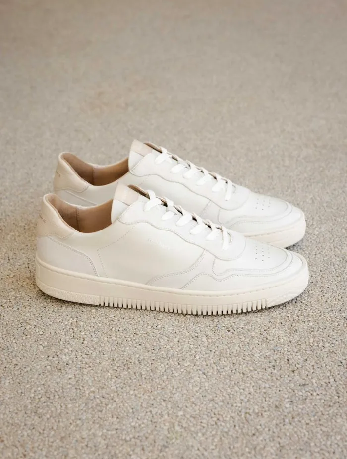 Men Sneakers Bobbies Travis Off White and Foam Men Sneakers Bobbies Travis Off White and Foam