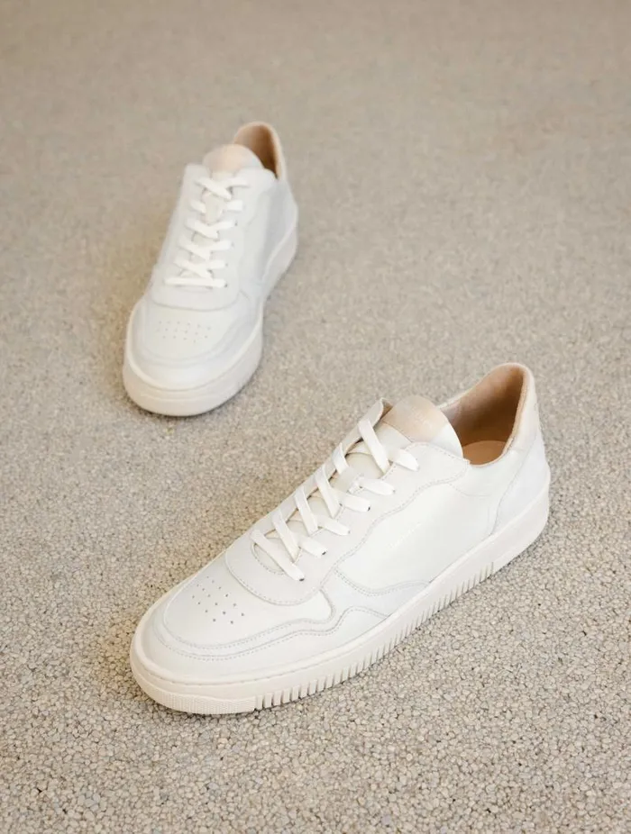 Men Sneakers Bobbies Travis Off White and Foam Men Sneakers Bobbies Travis Off White and Foam