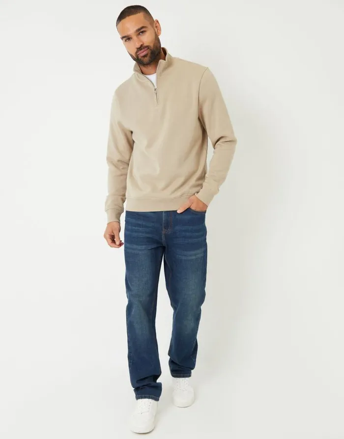 Men Stone Mock TShirt Quarter Zip Sweatshirt Threadbare Sweatshirts Men Stone Mock TShirt Quarter Zip Sweatshirt Threadbare Sweatshirts